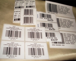 Warehousing labels
