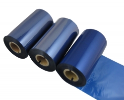 Blue wax resin thermal transfer ribbon